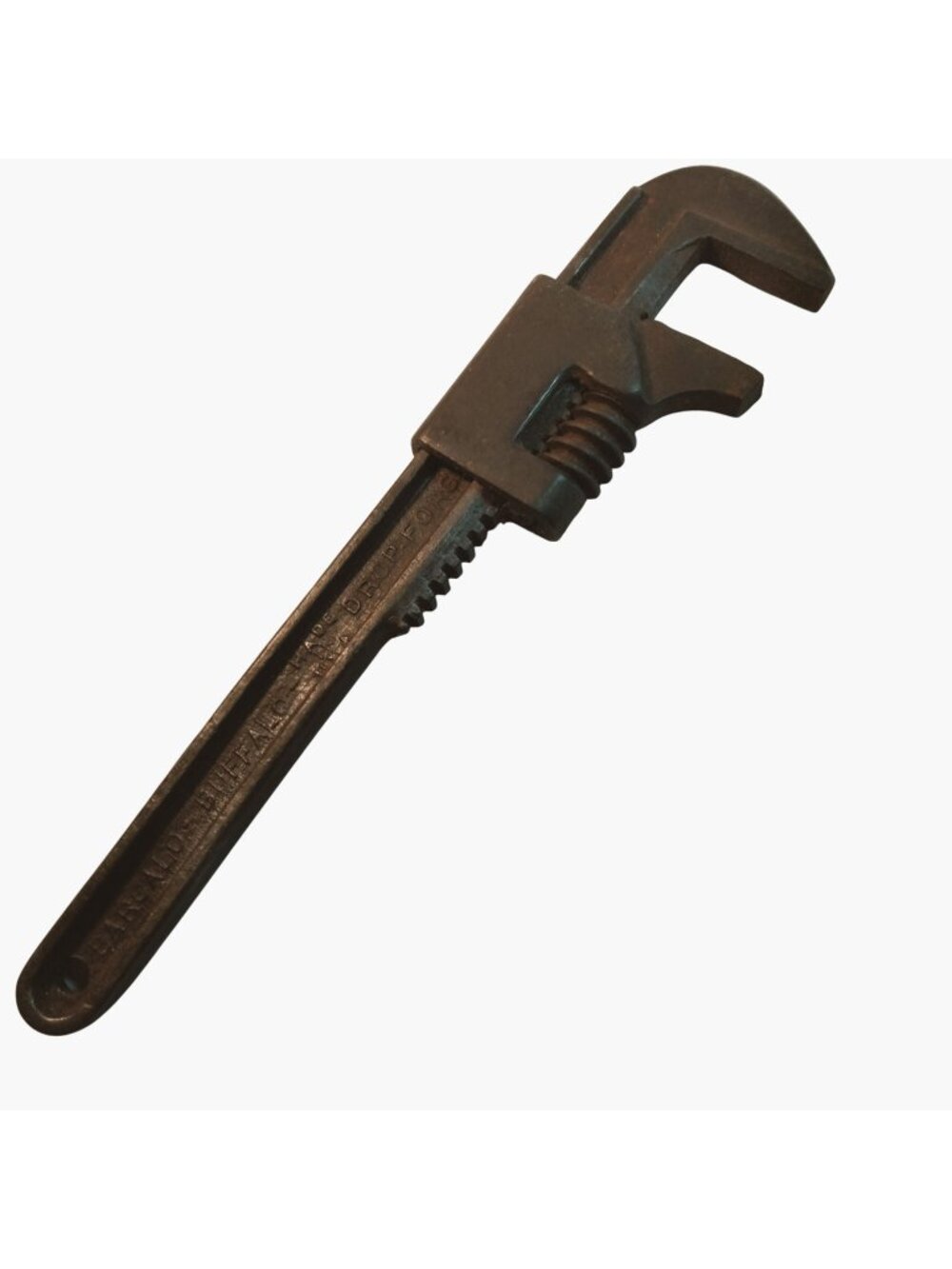 Barcalo Buffalo Adjustable Wrench Drop Forged Industrial Tool 9 inch Vintage USA